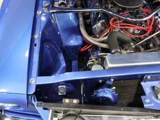 1965 Ford Mustang Convertible 302ci - Estoril Blue Metallic 