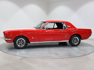 1966 Ford Mustang Coupe 289ci LHD- Candy Apple Red