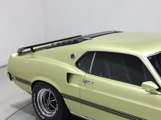 1969 Ford Mustang Mach 1 351 4V Windsor 4sp Man - Lime Gold