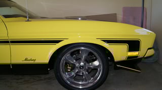 1972 Mustang 2 door hardtop Show car
