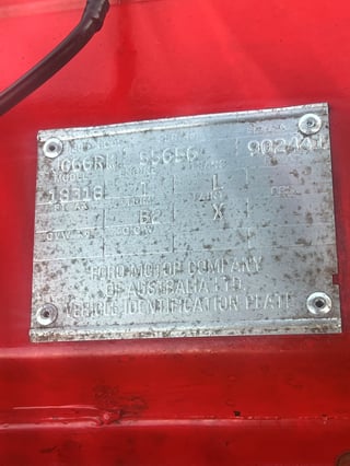 1975 Ford Falcon XB GT Hardtop - Sunroof Red Pepper