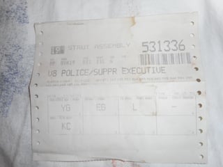 1991 VP Commodore Executive BT1 5.0L V8 .. SA POLICE