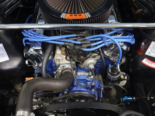 1966 Ford Mustang Convertible 289 2V - Arcadian Blue