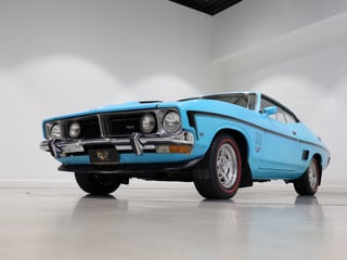 1974 Ford XB Falcon 500 GS V8 Manual Hardtop - Deep Aqua