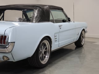 1966 Ford Mustang Convertible 289 2V - Arcadian Blue