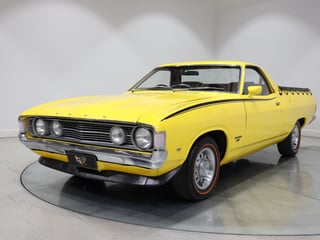 1973 Ford Falcon XA GS K-Code Utility - Yellow Glo