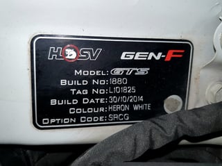 2014 HSV GEN F GTS LSA