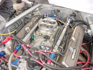 Mick Webb built EL SVO race car