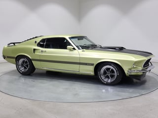 1969 Ford Mustang Mach 1 351 4V Windsor 4sp Man - Lime Gold