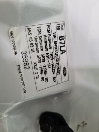 2007 FPV BFII Falcon GT Cobra No.163