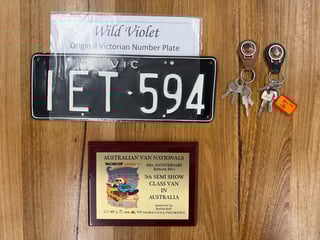 1972 Ford XY Falcon 500 Panel Van - Wild Violet