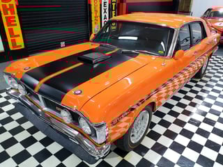 1971 XY GT Falcon Replica - Raw Orange