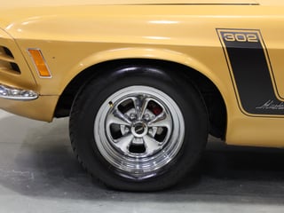 1970 Ford Mustang Convertible 302ci - Bright Gold 
