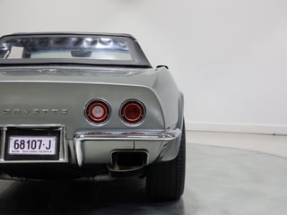 1971 Chevrolet C3 Corvette Stingray 13,347 miles - Steel Cities Grey
