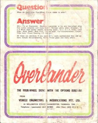 Holden HZ Overlander
