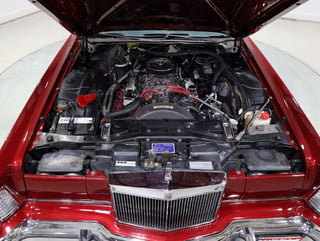 1976 Lincoln Continental Mark IV - Dark Red Moondust Metallic
