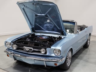 1966 Ford Mustang Convertible GT - 289 4V - Silver Blue