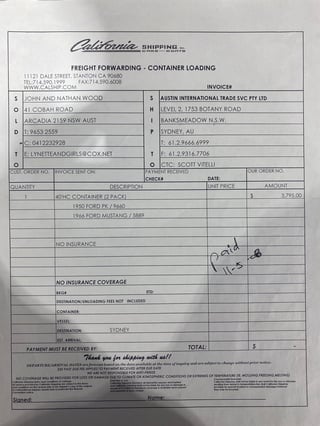 1966 Ford Mustang GT 289 V8 Convertible