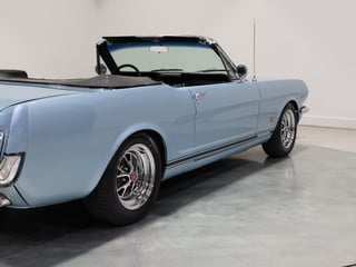 1966 Ford Mustang Convertible GT - 289 4V - Silver Blue