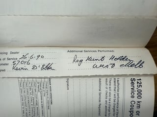 1986 HDT VL Commodore SS Group A - Build No 497 