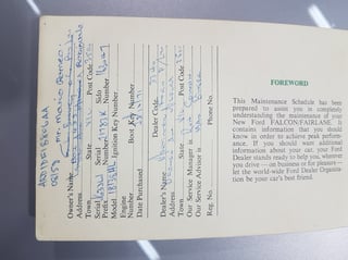 1971 XY GTHO Falcon Phase 3