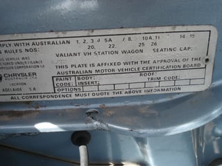 1972 VH Valiant Regal Station Wagon