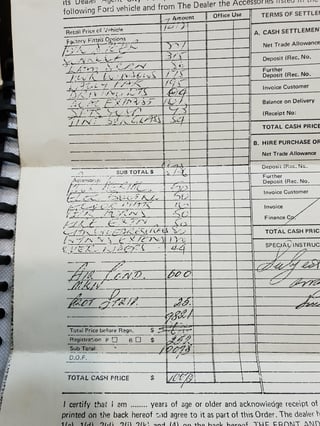 1976 XB Fairmont GS 351 V8