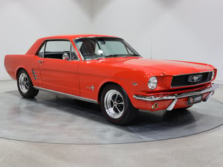 1966 Ford Mustang Coupe 289ci RHD - Signal Flare Red