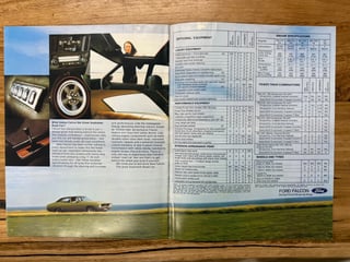 1973 Ford Falcon XB GT 4V - Polar White 