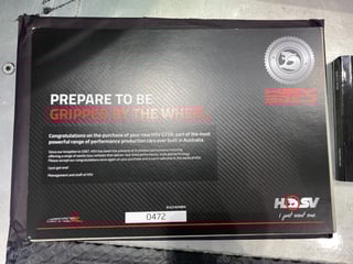 2017 HSV GEN-F2 GTSR Delivery km - Spitfire Green