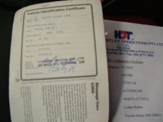 Black VC Brock Commodore #443