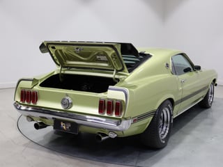 1969 Ford Mustang Mach 1 351 4V Windsor 4sp Man - Lime Gold