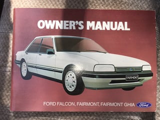 1986 XF Fairmont Ghia