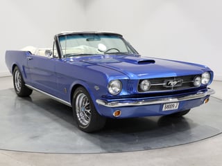 1965 Ford Mustang Convertible 302ci - Estoril Blue Metallic 