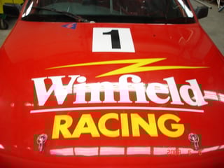 Winfield Commodore Race Car