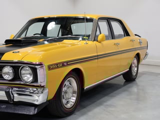 1970 Ford Falcon XY GT Replica - Yellow Ochre Sunroof 