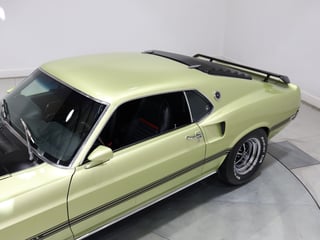 1969 Ford Mustang Mach 1 351 4V Windsor 4sp Man - Lime Gold