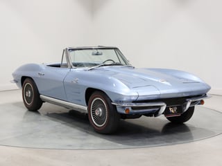 1964 Chevrolet Corvette C2 Sting Ray 327ci 'Fuelie' - Silver Blue Metallic