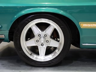 1969 Ford Mustang Mach 1 351ci Windsor - Silver Jade Metallic