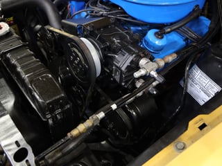1970 Ford Mustang Convertible 302ci - Bright Gold 