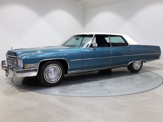 1973 Cadiliac DeVille 4-door Pillarless - 16,673 miles from new!