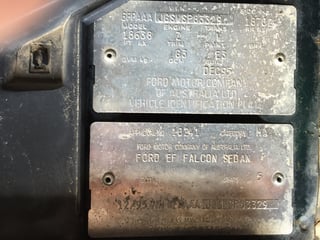 1995 Ford EF Fairmont Ghia 5.0L V8