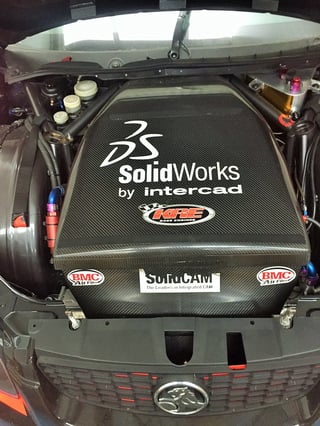 2010 Craig Lowndes 888 VE Commodore Race car