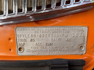 1960 Cadillac De Ville