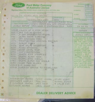 1971 XY GT Falcon - ONE OFF!!!!