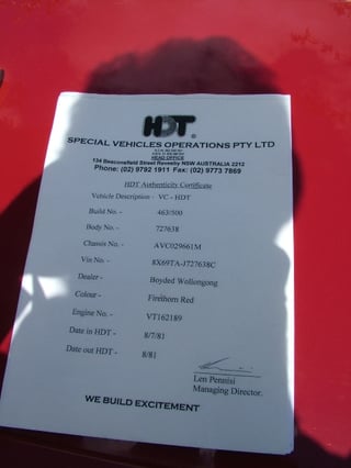 VC Brock Commodore #463