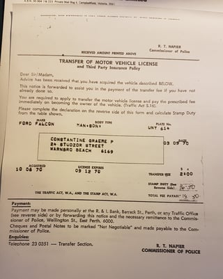 1969 XT Falcon 302 V8