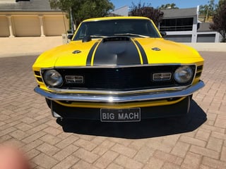 1970 Mustang Mach 1 - 351 V8 4 speed Manual