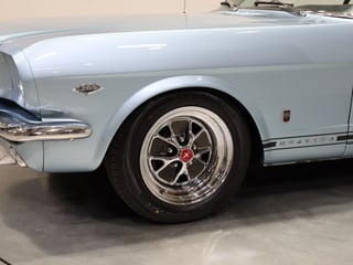1966 Ford Mustang Convertible GT - 289 4V - Silver Blue