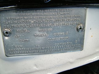 LX SS Torana Hatchback